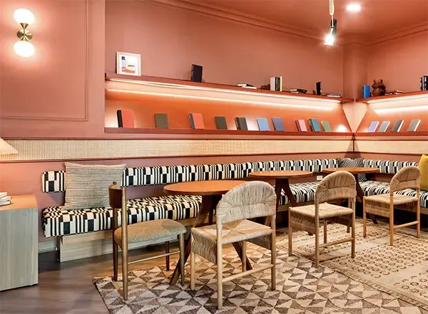 Writer's Den with Fireplace