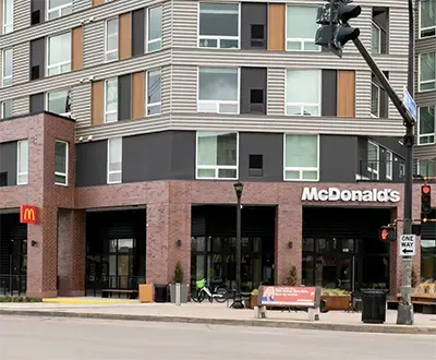 First-floor McDonalds