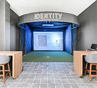 Golf Simulator at Identity Dinkytown