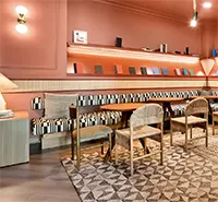 Writer's Den with Fireplace